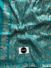 Indupriyaa Light Rama Handloom Soft Silk Saree With Rich Pallu
